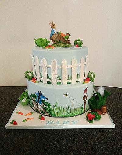 Peter Rabbit cake - Cake by The Custom Piece of Cake