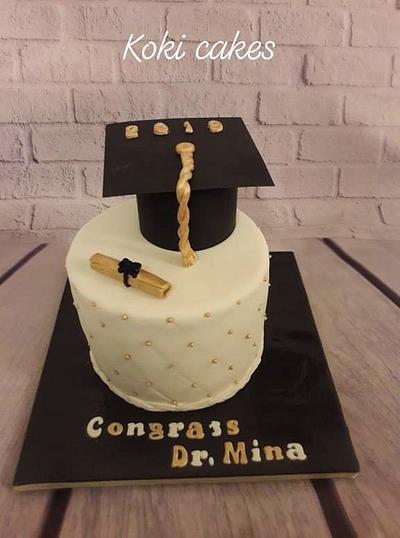 Graduation cakes - Cake by Noha Sami