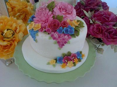 Floral Dream - Cake by Vintage Rose