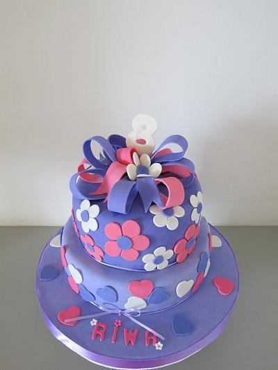 Hearts & Flowers - Cake by Sugar&Spice by NA