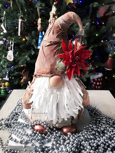 Gnome Christmas Cake - Cake by Dozycakes