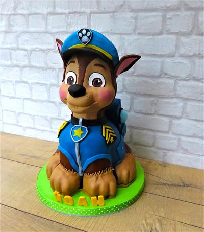 Chase from Paw Patrol - Cake by Nora Yoncheva