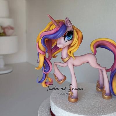 Mi Amore Cadenza aka Princess Cadance  cake topper 🎂 - Cake by Torta Od Snova