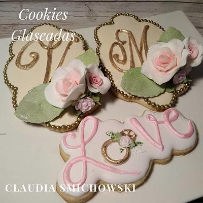 Wedding Cookies - Cake by Claudia Smichowski