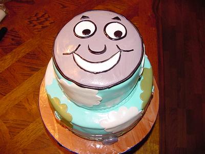 Thomas the Tank Engine - Cake by horsecountrycakes