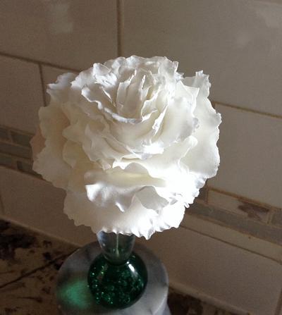 White Peony - Cake by June ("Clarky's Cakes")