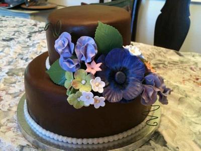 Mom's birthday Cake - Cake by Kathy Hnizdo 