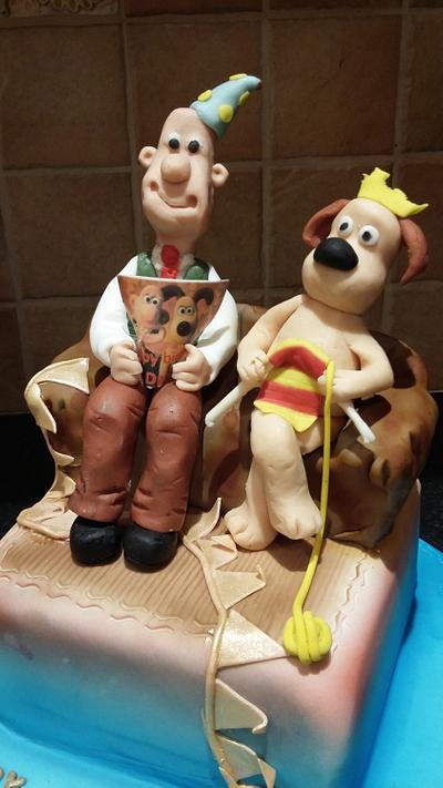 Wallace and gromit  - Cake by Lorna