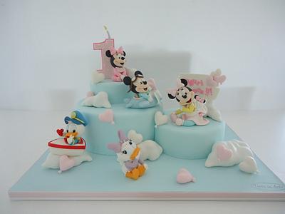 Baby Disney among fluffy clouds! - Cake by Diletta Contaldo