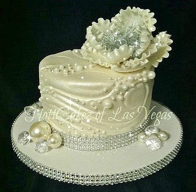 Diamonds and Pearls - Cake by HottCakez of Las Vegas