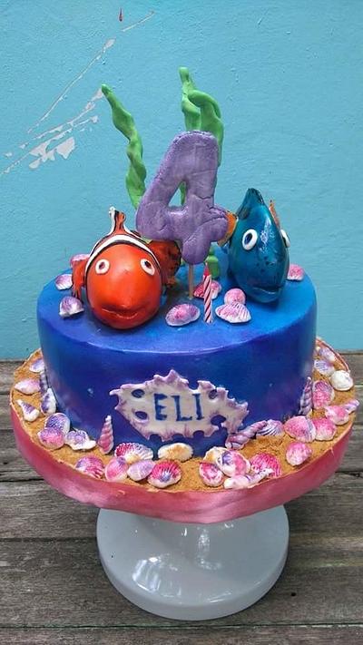 Dory and Nemo  - Cake by Daniel Guiriba