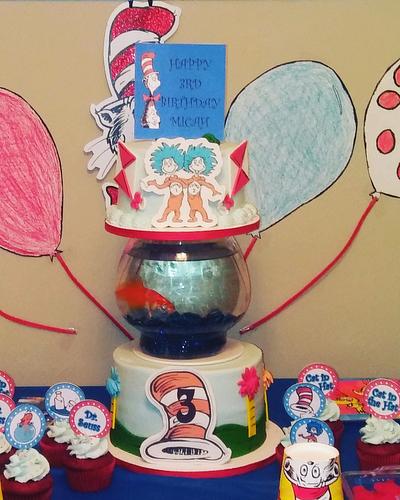 Dr. Seuss Birthday Cake - Cake by Tiffany DuMoulin