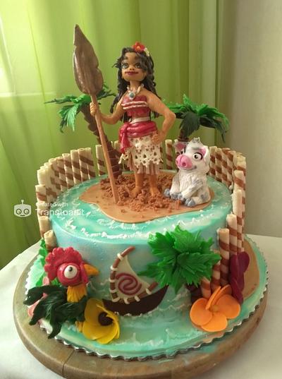 Vaiana - Cake by luhli