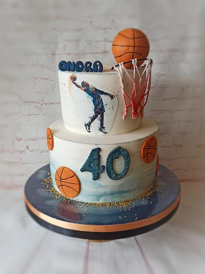 Basketball cake - Cake by Jitkap