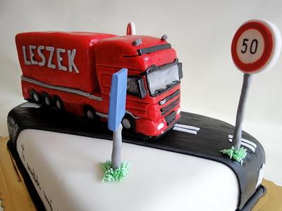Truck Birthday Cake - Cake by Beatrice Maria