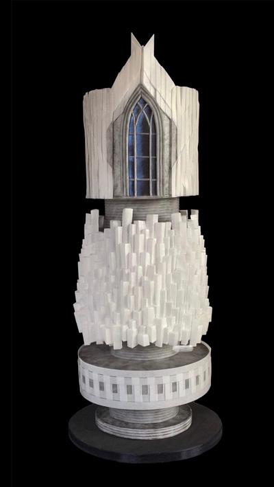Art Deco meets Architecture  - Cake by Sugar Art by Linda