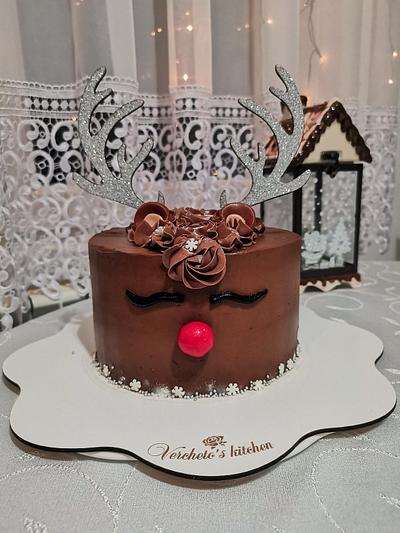 Rudolph cake  - Cake by Vyara Blagoeva 