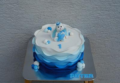 Blue inspiration  - Cake by Janka