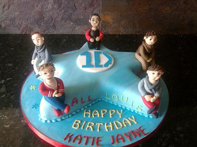 One direction cake - Cake by Caked