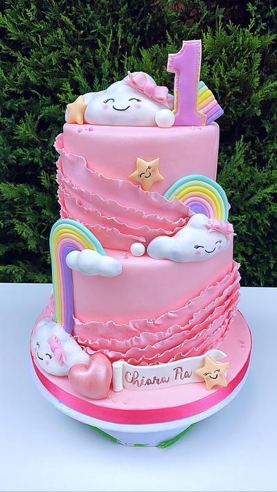Nuvole e arcobaleno - Cake by Stefano Russomanno