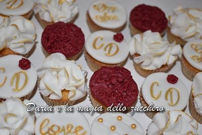 Wedding minicupcakes - Cake by Daria Albanese