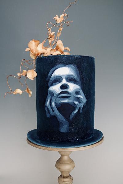 3D Woman - Cake by tomima