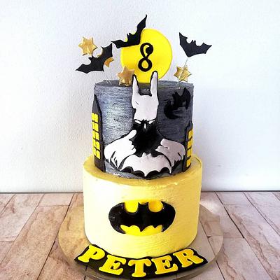 Batman  - Cake by alenascakes