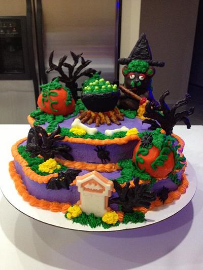 Halloween Cake - Cake by Oh My Cake Designs