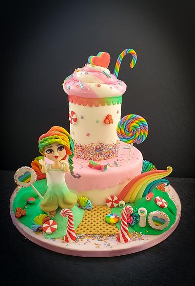Candyland cake - Cake by Anna Stasiak