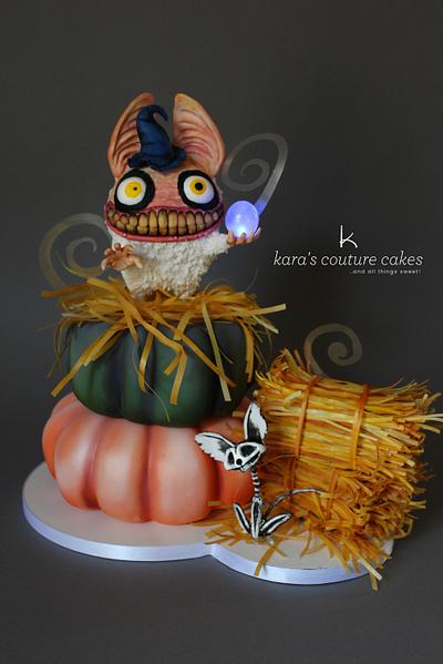 Eugene and SkeleKitty - Cake by Kara Andretta - Kara's Couture Cakes