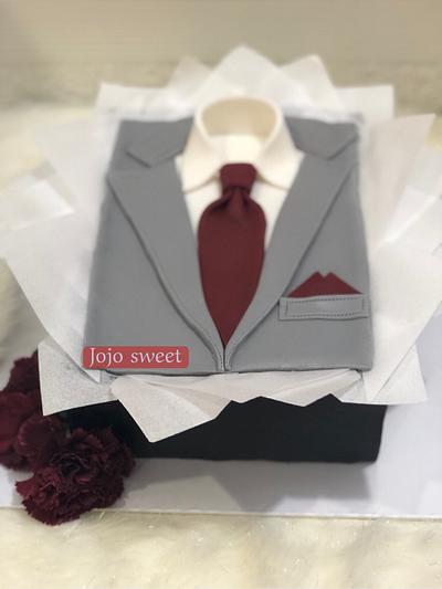 suit cake - Cake by Jojosweet