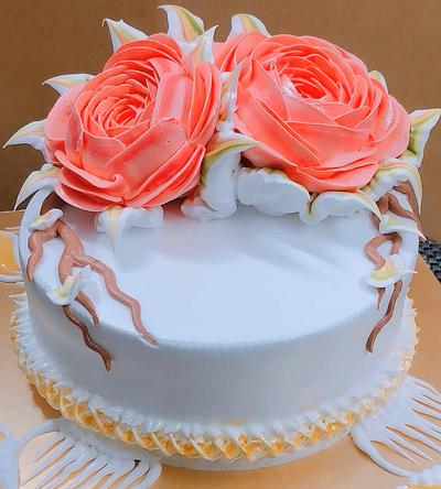 Roses Cake  - Cake by CakeArtVN
