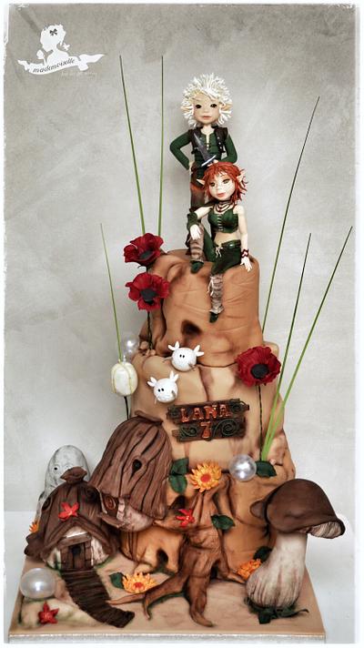 Arthur et les Minimoys - Cake by Mademoiselle fait des gâteaux