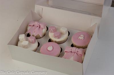 Baby girl cupcakes - Cake by Paula