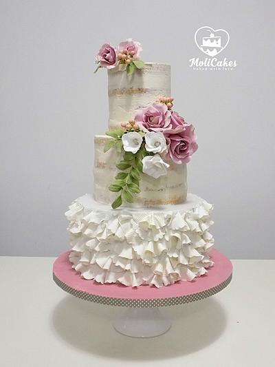 Wedding cake - Cake by MOLI Cakes