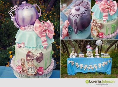 Alice in Wonderland Themed Cake - Cake by Shey Jimenez