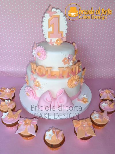 POLINA'S  FIRST BIRTHDAY - Cake by BRICIOLE DI TORTA di MARIA SILVIA CHECCACCI