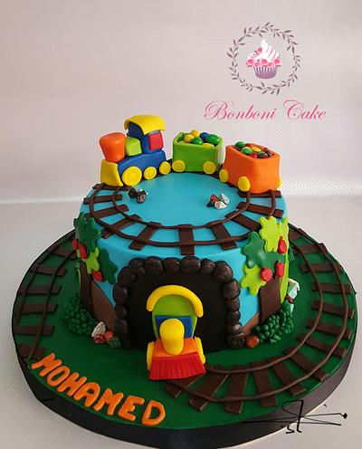 Train - Cake by mona ghobara/Bonboni Cake