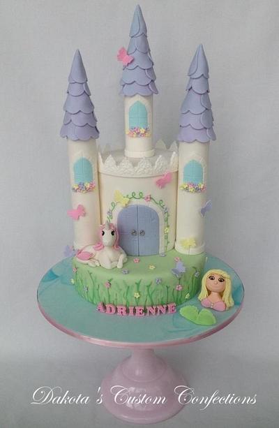 Enchanted Castle Cake - Cake by Dakota's Custom Confections