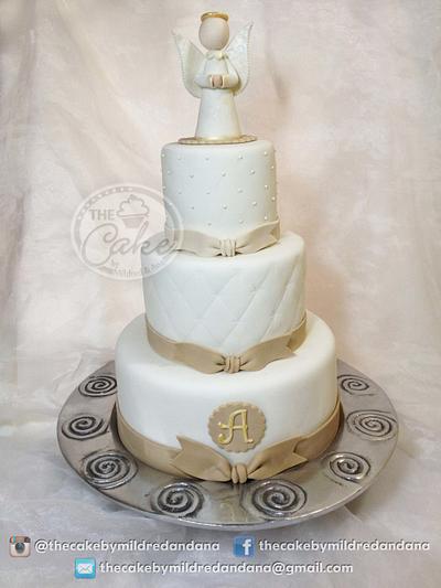 Alejandro's Christening - Cake by TheCake by Mildred