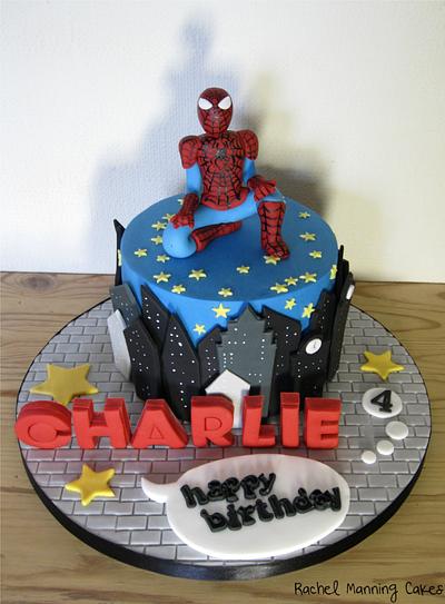 Spiderman Cake - Cake by Rachel Manning Cakes
