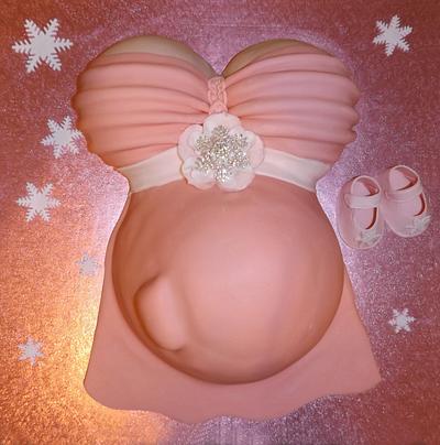 baby bump - Cake by jacs4026