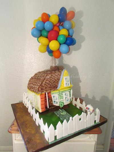 'The wilderness must be explored- KaKaw!' Up cake  - Cake by The Annie Grace Bakery