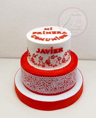 TARTA COMUNION JAVIER - Cake by Camelia