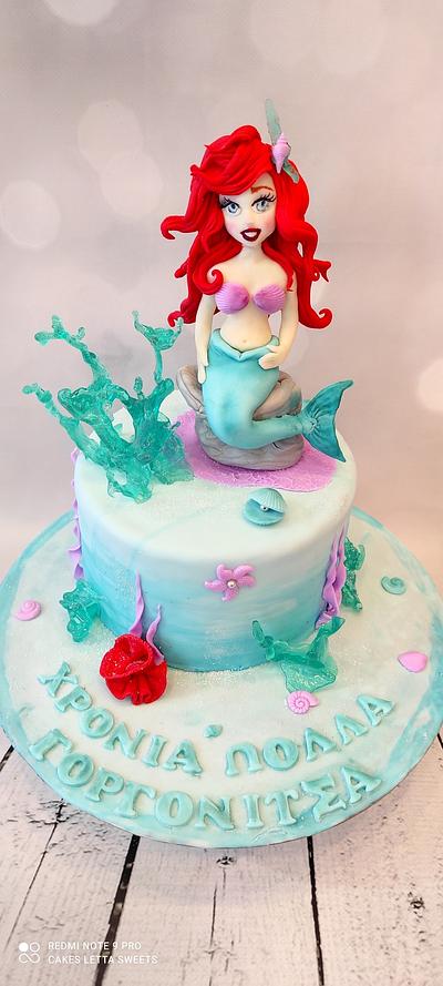 Ariel  - Cake by Nikoletta Giourga