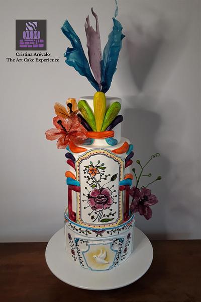 "Coimbra Cake"- The Art of Pottery Cake Collaboration   - Cake by Cristina Arévalo- The Art Cake Experience