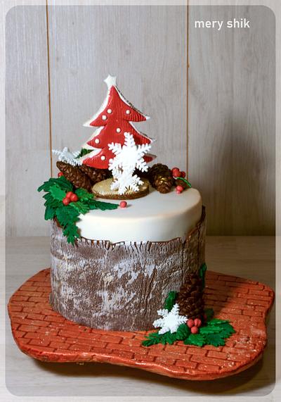 Christmas decoration...sugar-made! - Cake by Maria Schick