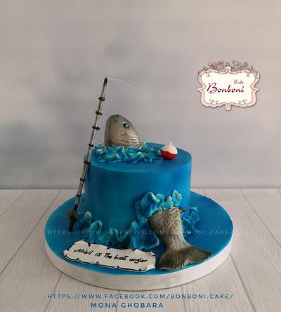 Cake tag: fisherman - CakesDecor