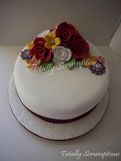 80th Birthday Cakes - Cake by Totally Scrumptious