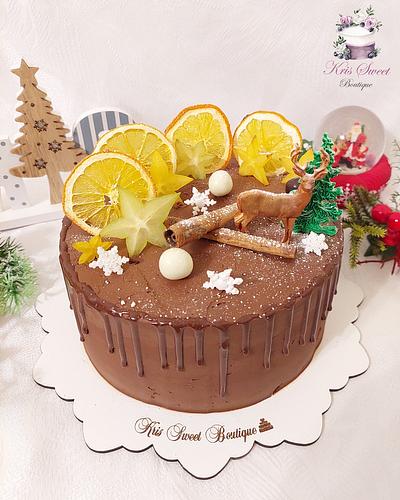 Christmas time is here - Cake by Kristina Mineva